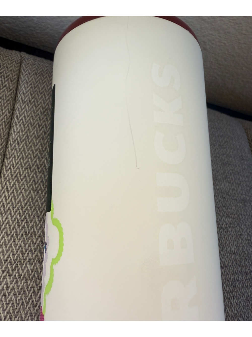 Starbucks Floral Tumbler Bottle, With Flower Straw Topper, 24oz - Picture 10 of 16